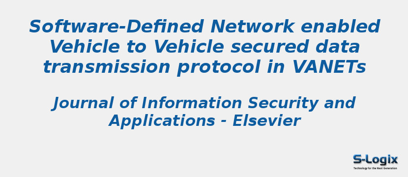Software-Defined Network enabled Vehicle to Vehicle secured data transmission protocol in VANETs
