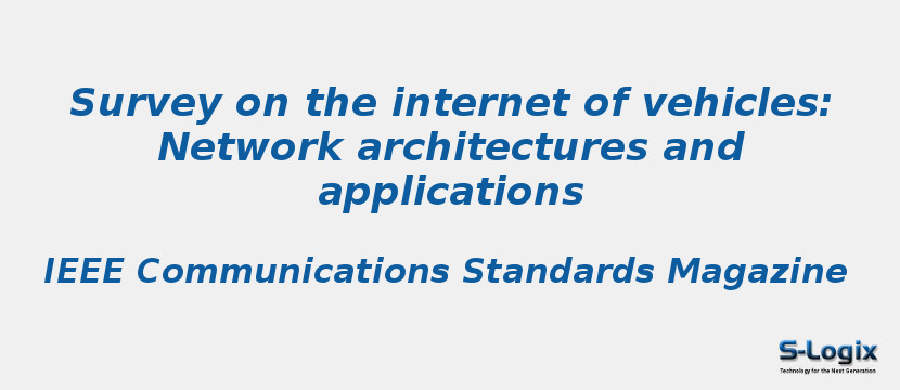 Survey on the internet of vehicles: Network architectures and applications