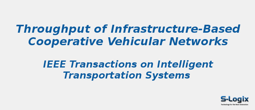 Throughput of Infrastructure-Based Cooperative Vehicular Networks