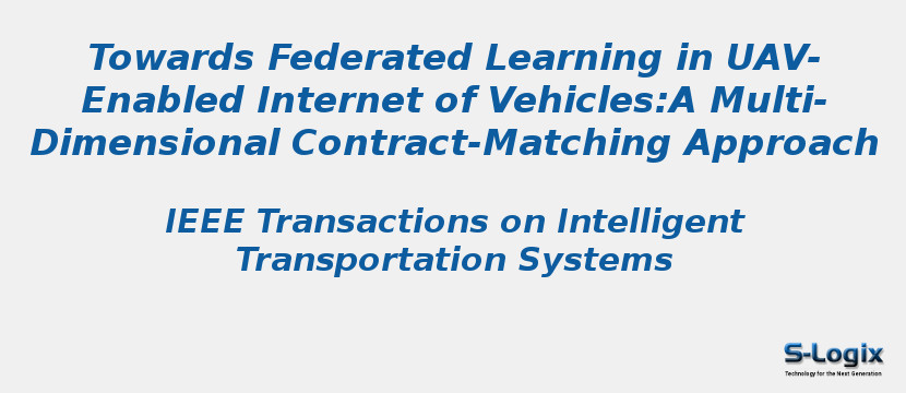 Towards Federated Learning in UAV-Enabled Internet of Vehicles:A Multi-Dimensional Contract-Matching Approach
