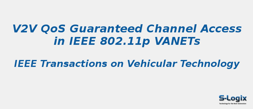 V2V QoS Guaranteed Channel Access in IEEE 802.11p VANETs