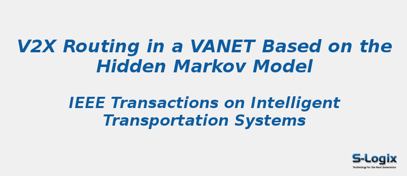 V2X Routing in a VANET Based on the Hidden Markov Model