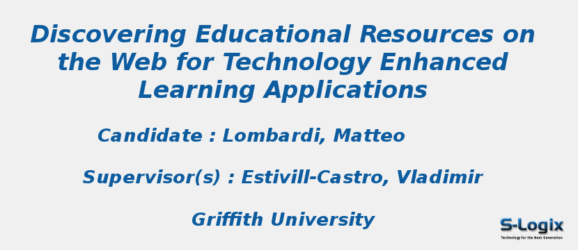 Discovering Educational Resources on the Web for Technology Enhanced Learning Applications