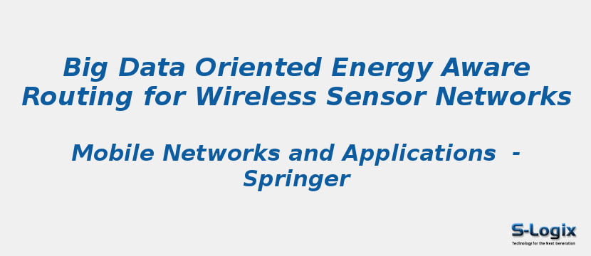 Big Data Oriented Energy Aware Routing for Wireless Sensor Networks