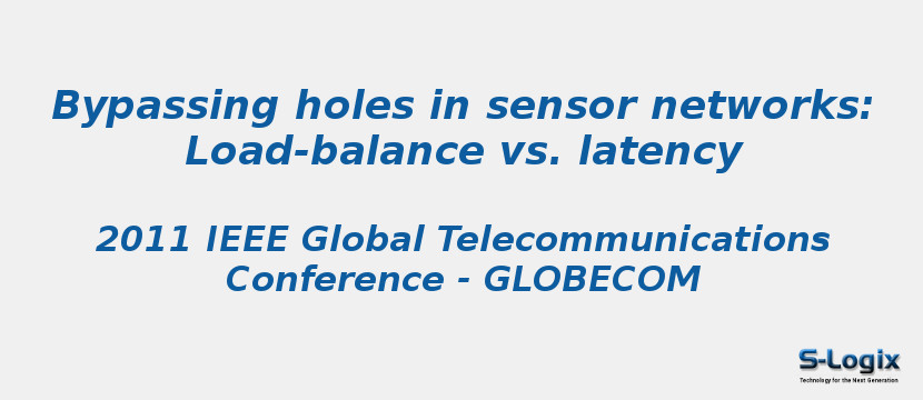 Bypassing holes in sensor networks: Load-balance vs. latency