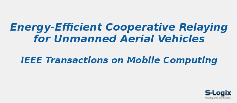 Energy-Efficient Cooperative Relaying for Unmanned Aerial Vehicles