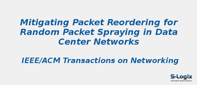 Mitigating Packet Reordering for Random Packet Spraying in Data Center Networks