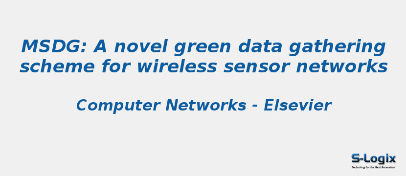 MSDG: A novel green data gathering scheme for wireless sensor networks