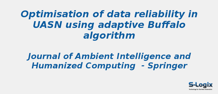 Optimisation of data reliability in UASN using adaptive Buffalo algorithm