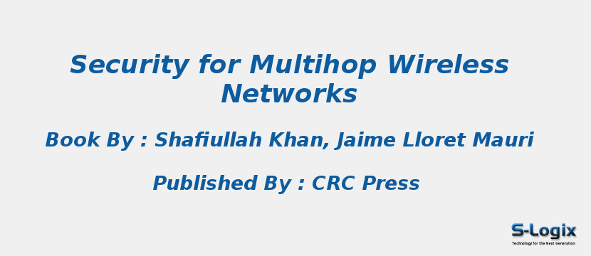 Security for Multihop Wireless Networks
