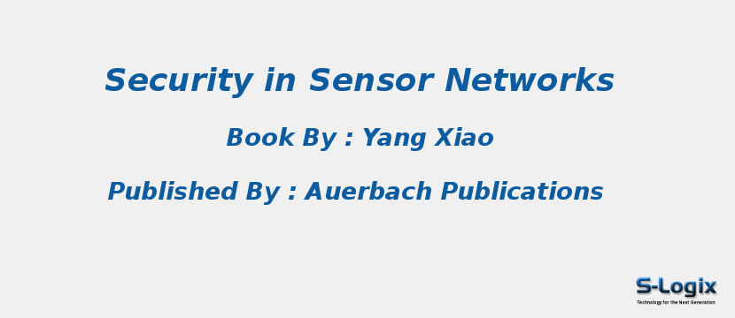 Security in Sensor Networks