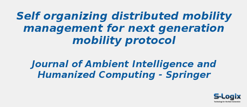 Self organizing distributed mobility management for next generation mobility protocol