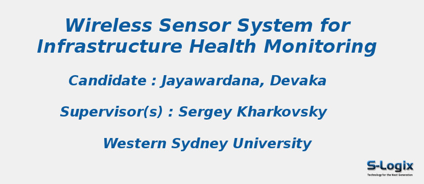 Wireless Sensor System for Infrastructure Health Monitoring